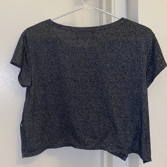 Grey Abercrombie & Fitch XS Crop Top - Picture 2 of 3